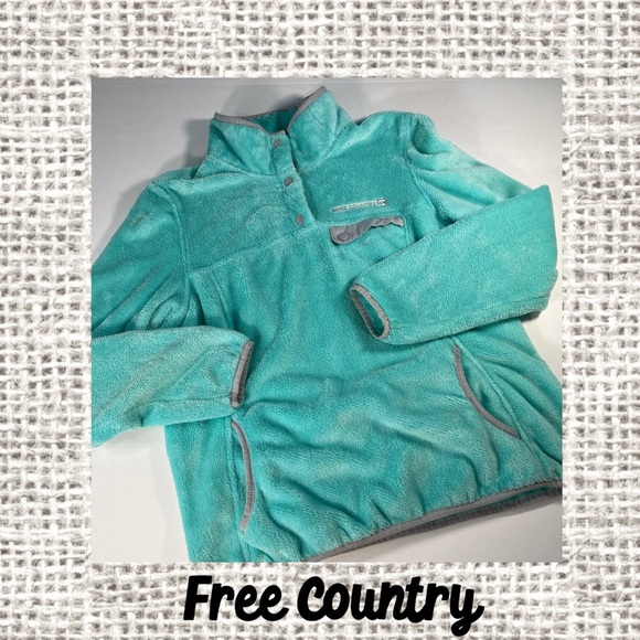 Free Country Butter Pile Pull-over Jacket - Picture 1 of 10